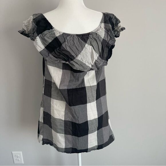 Who What Wear Plaid Off The Shoulder Dress - Picture 2 of 4